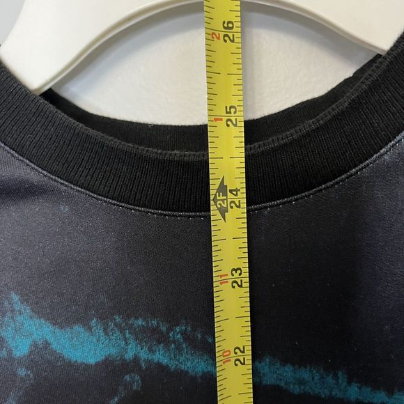 Rich Gang Mens Sweatshirt Black Space Cosmos Gold Zipper Designer Small RG NWOT - Picture 10 of 10